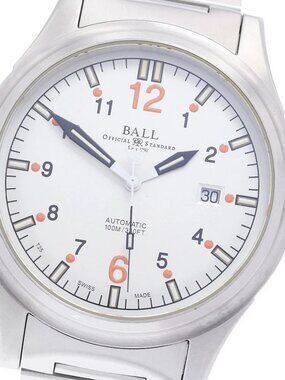 BALLWATCH Stokeman NM1090C Date Silver Dial Automatic Men's Watch_909038